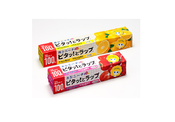 カシニーナ ブランドの食品用ラップフィルム カシニーナ ピタッ とラップ を発売開始 オカモト株式会社